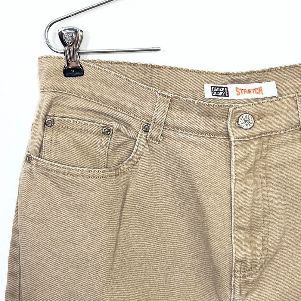 Vintage Faded Glory‎ Tan Straight Leg Jeans - Picture 2 of 8